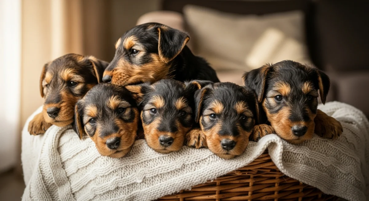 Chiot Airedale Terrier 3