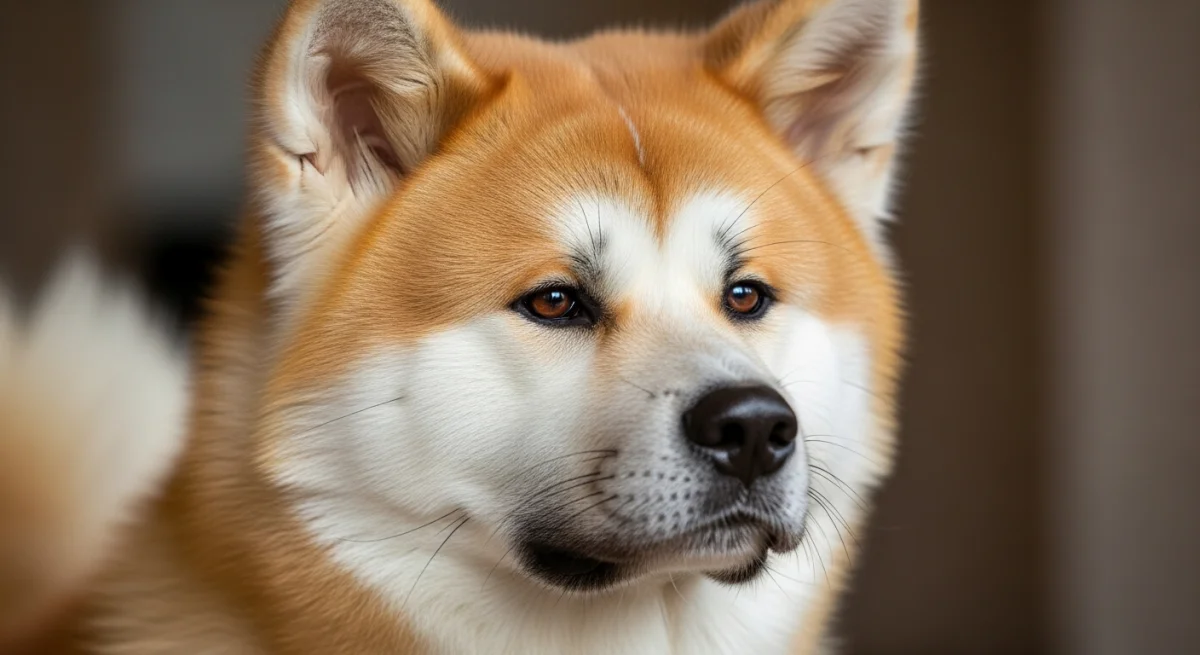 Portrait Akita Inu