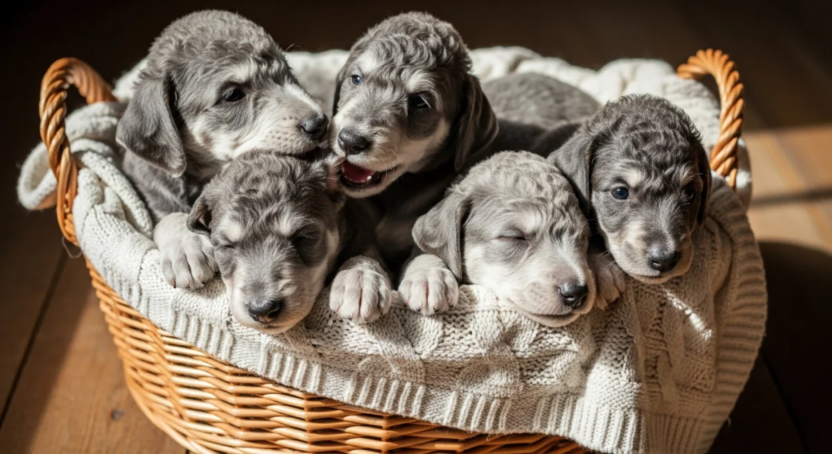 Chiot Bedlington Terrier