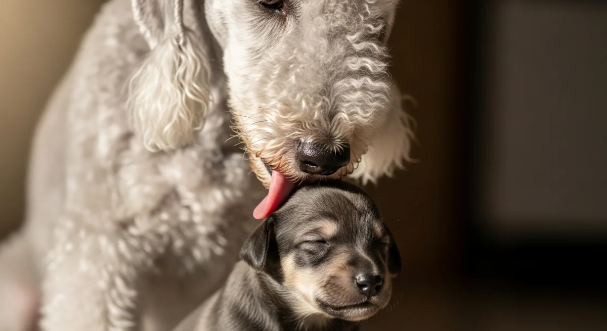Chiot Bedlington Terrier