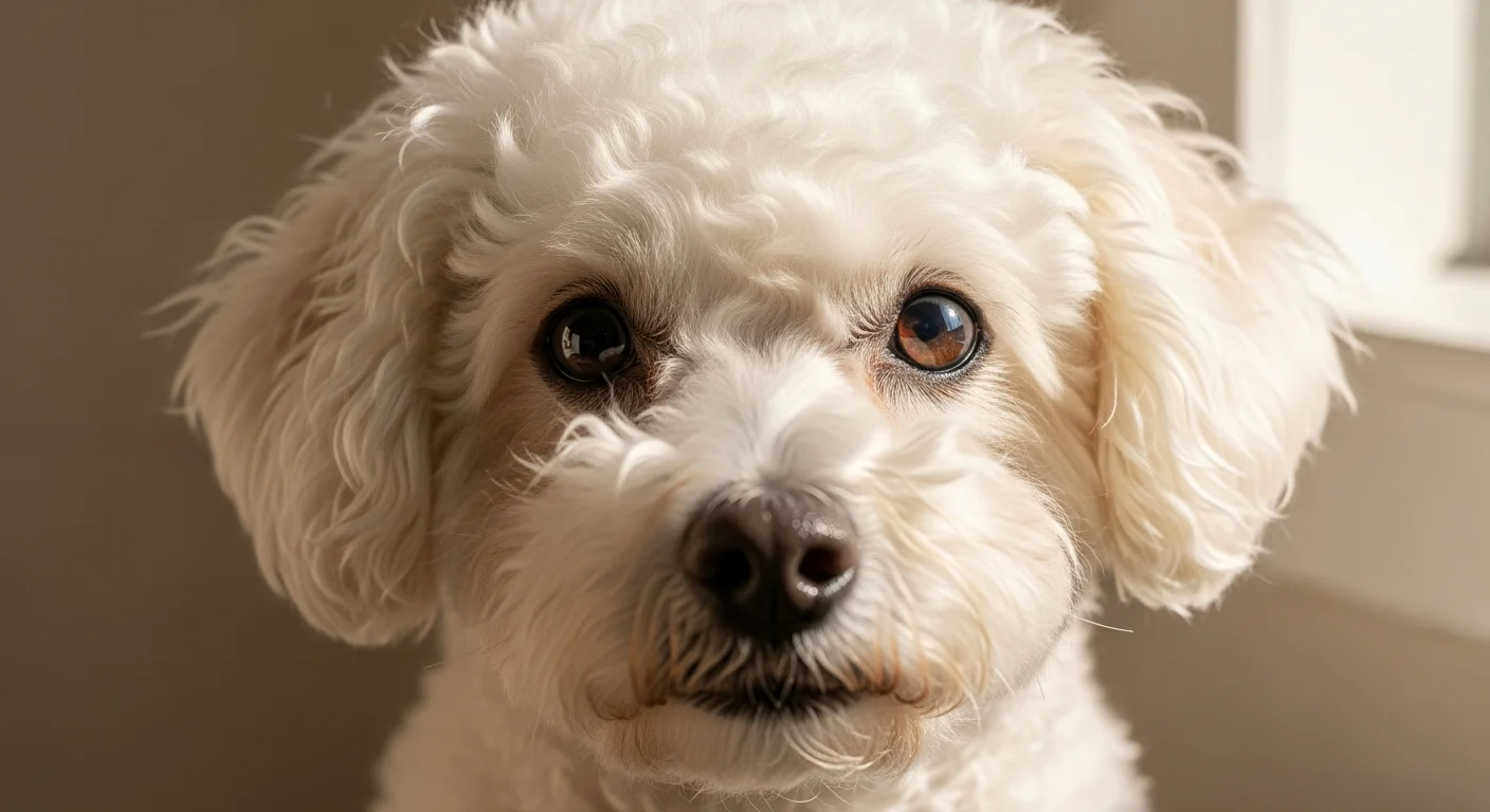 Portrait Bichon À Poil Frisé