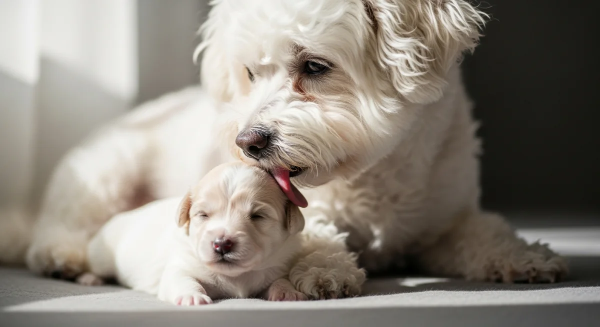 Chiot Bichon À Poil Frisé