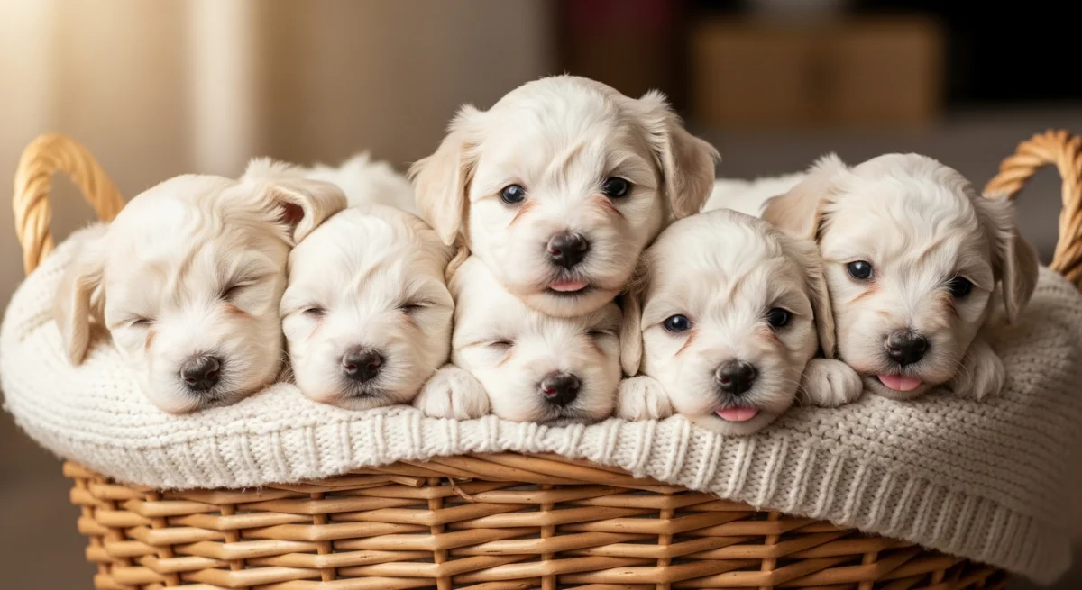 Chiot Bichon Bolonais