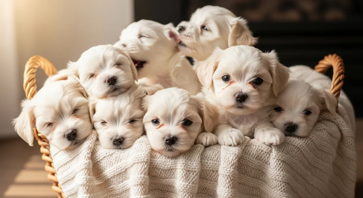 Chiot Bichon Maltais 3