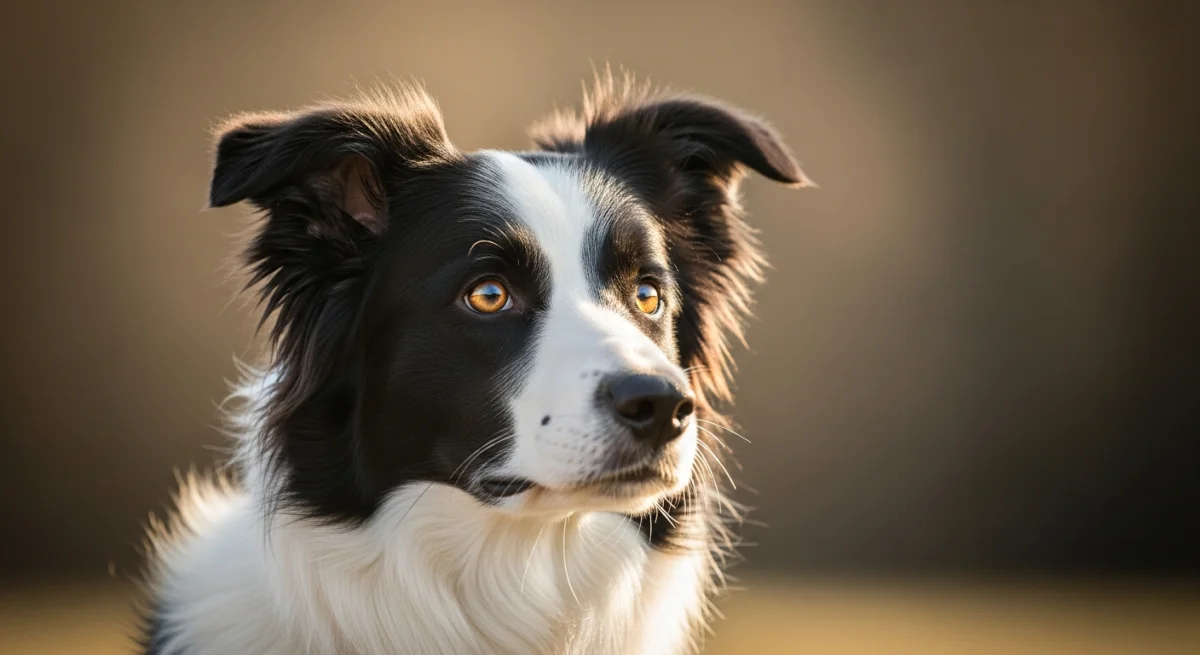 Portrait Border Collie