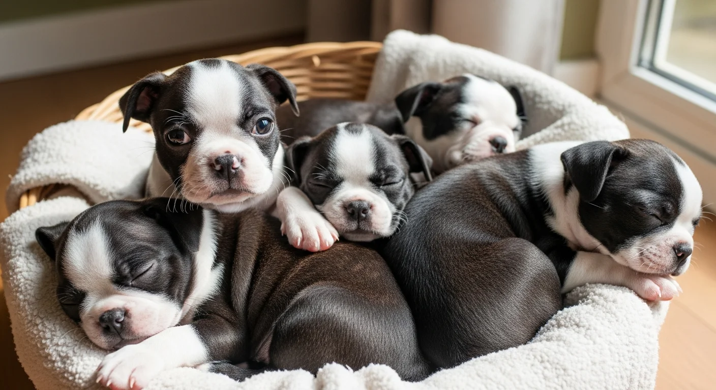 Chiot Boston Terrier 3