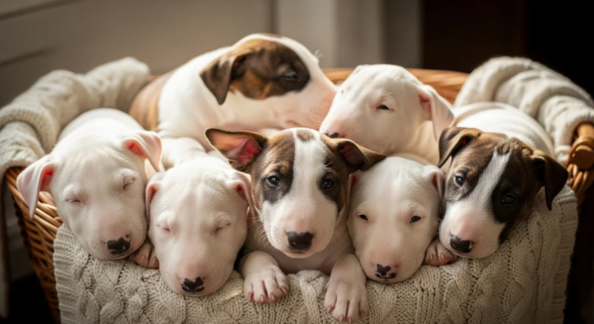 Chiot Bull Terrier Miniature