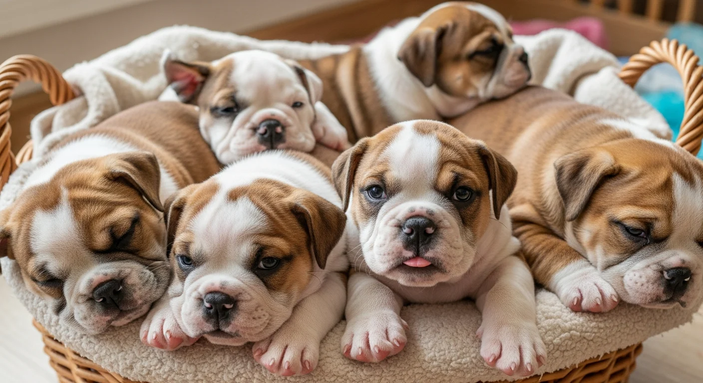 Chiot Bulldog Anglais