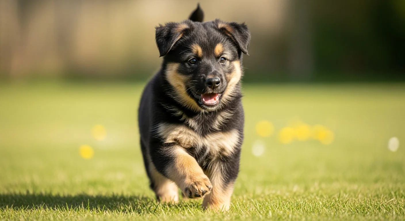 Chiot Chien De Berger De Boheme