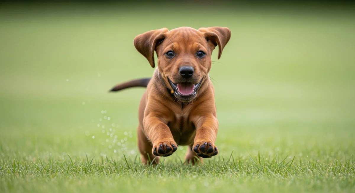 Chiot Chien De Rouge De Bavière 2