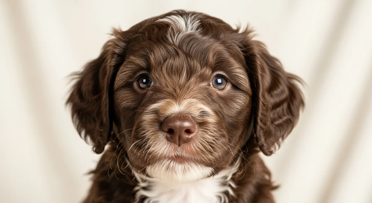 Chiot Chien d'eau espagnol 1