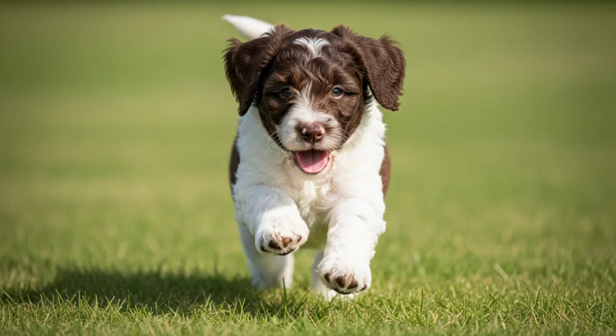 Chiot Chien d'eau espagnol