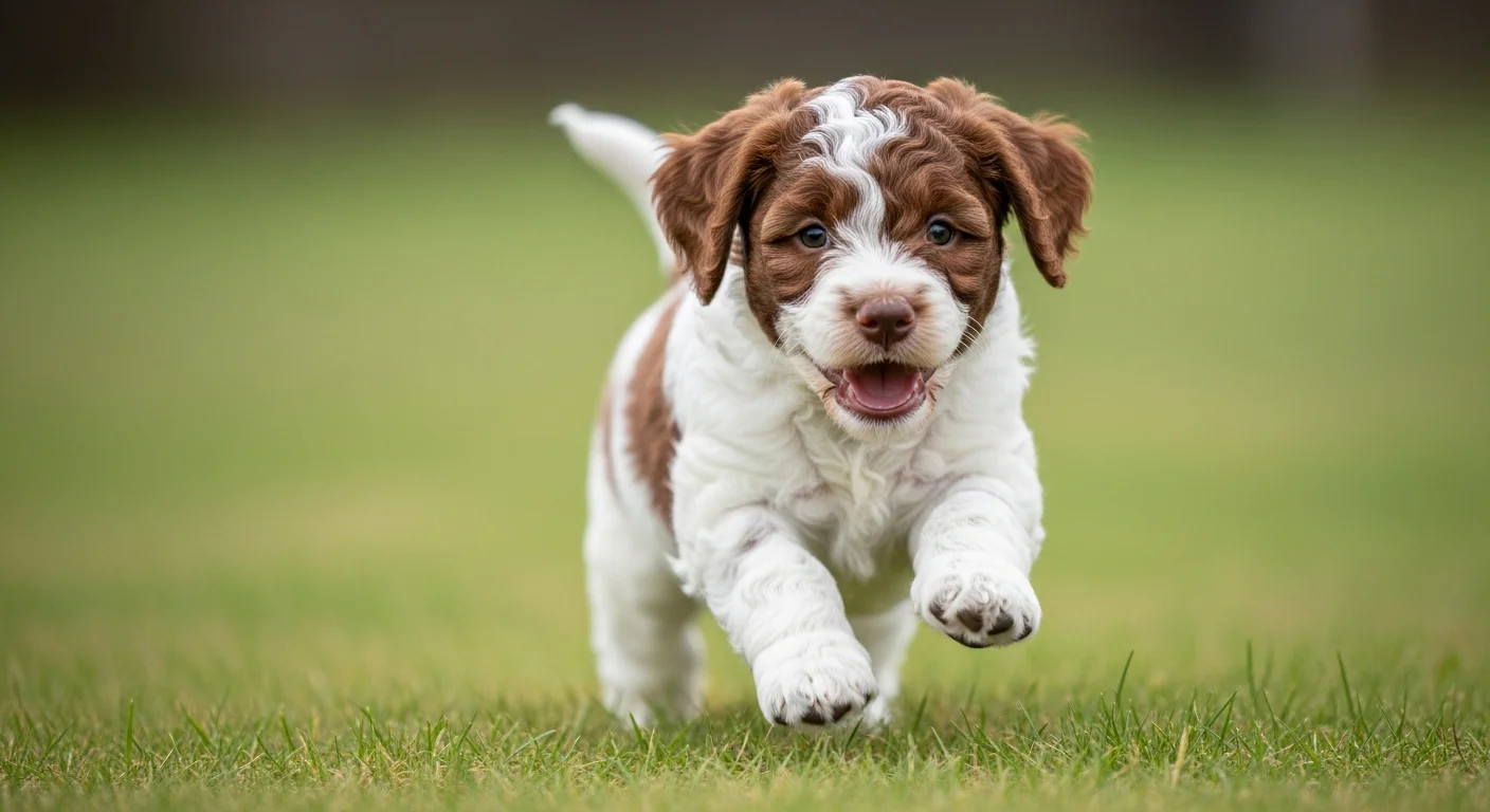 Chiot Chien d'eau romagnol