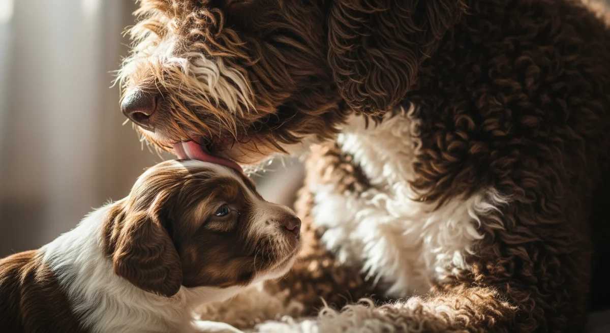 Chiot Chien d'eau romagnol
