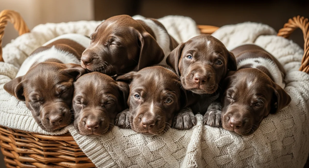 Chiot Chien d'oysel allemand