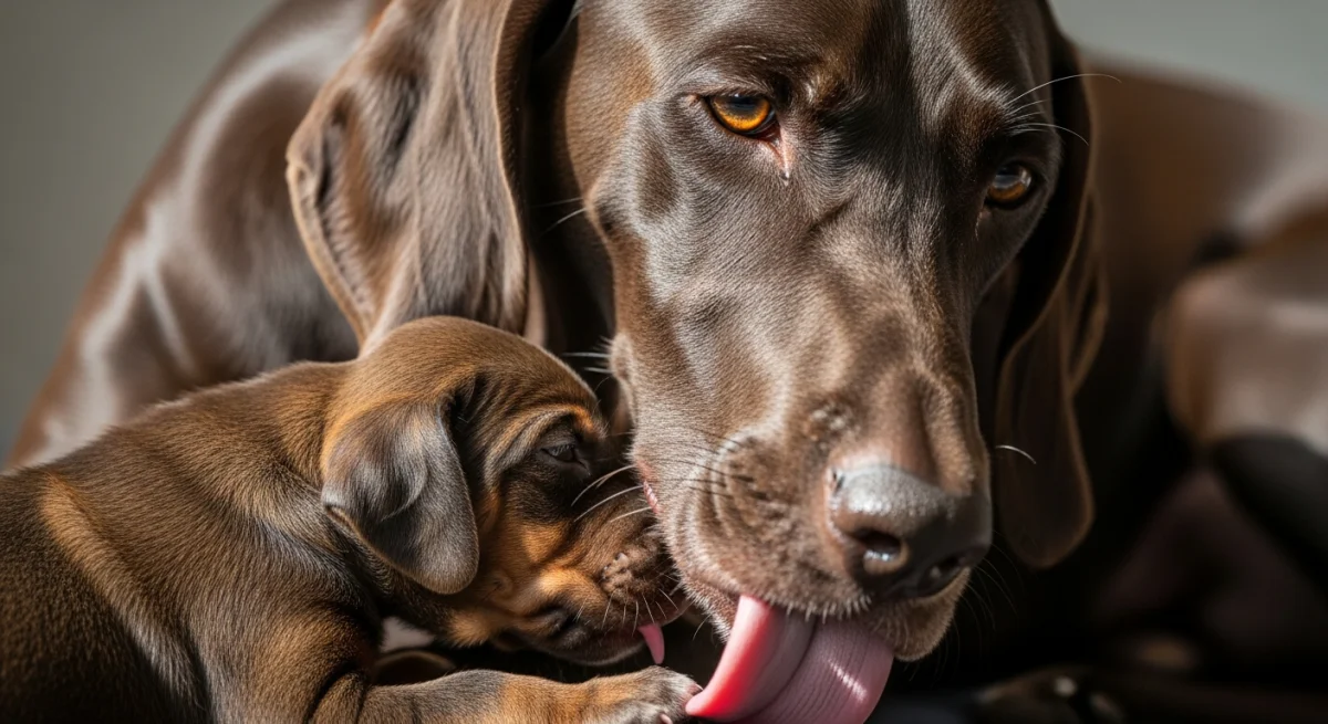 Chiot Chien d'oysel allemand