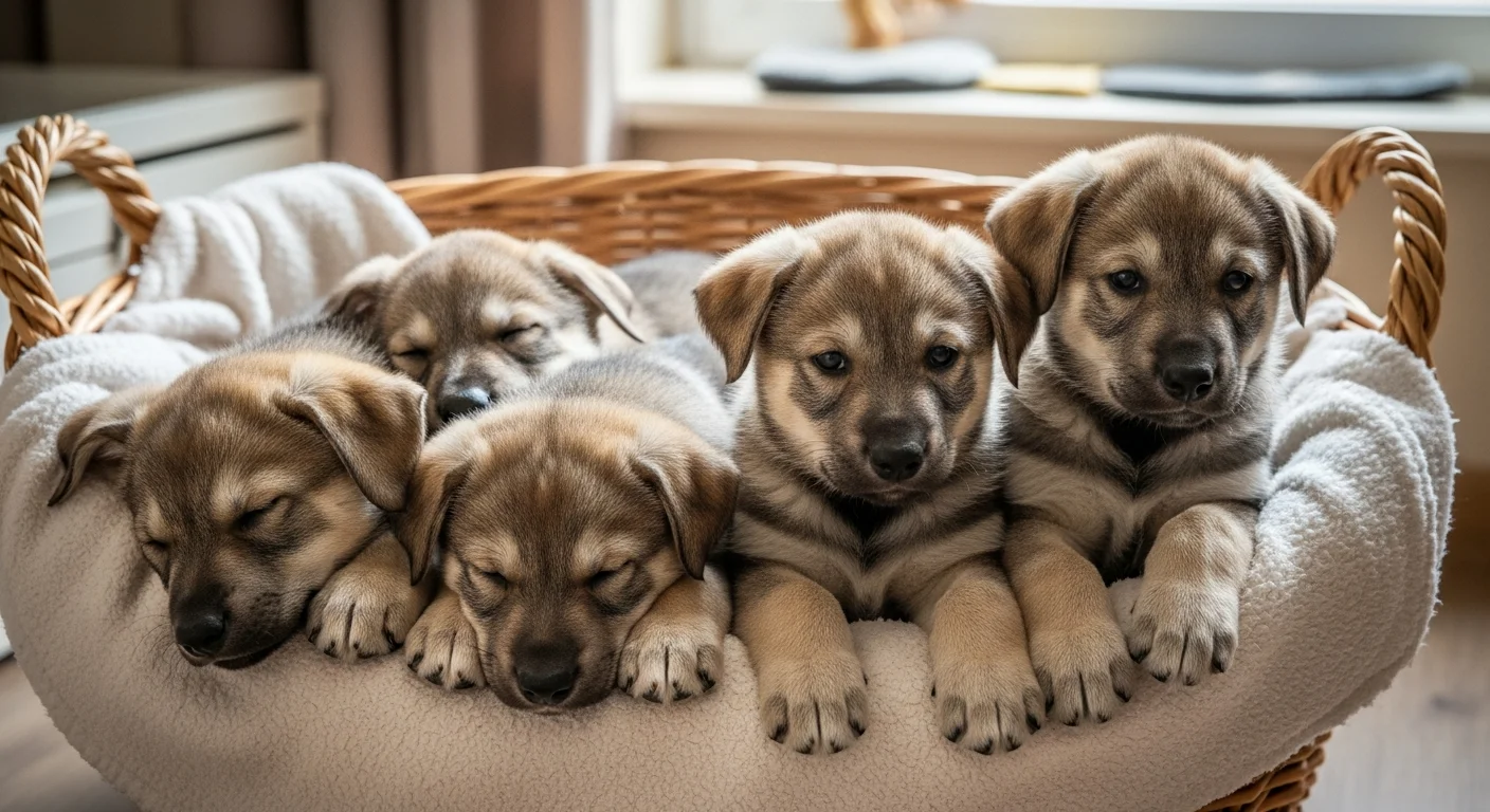 Chiot Chien Loup De Saarloos