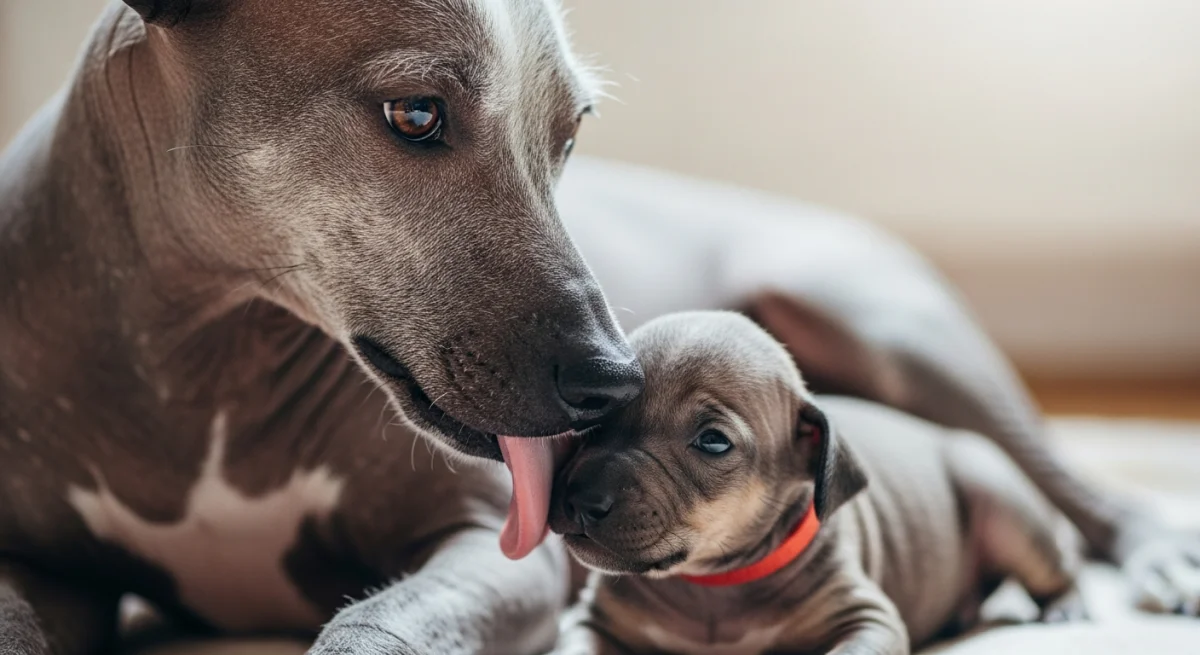Chiot Chien Nu Du Mexique