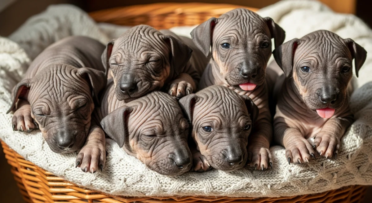 Chiot Chien Nu Du Pérou 3