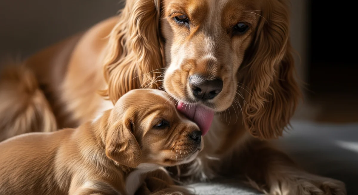 Chiot Cocker Américain