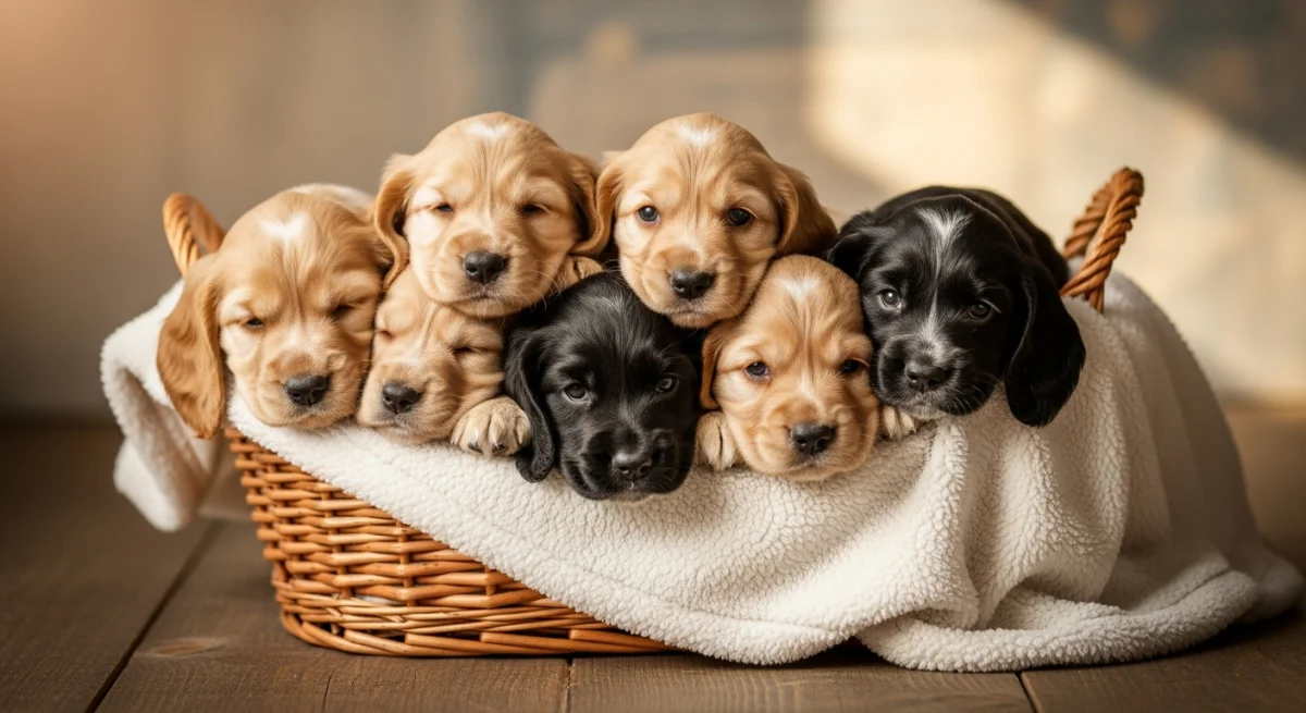 Chiot Cocker Anglais 3
