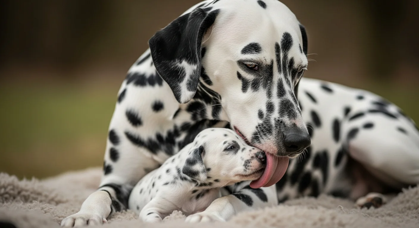 Chiot Dalmatien
