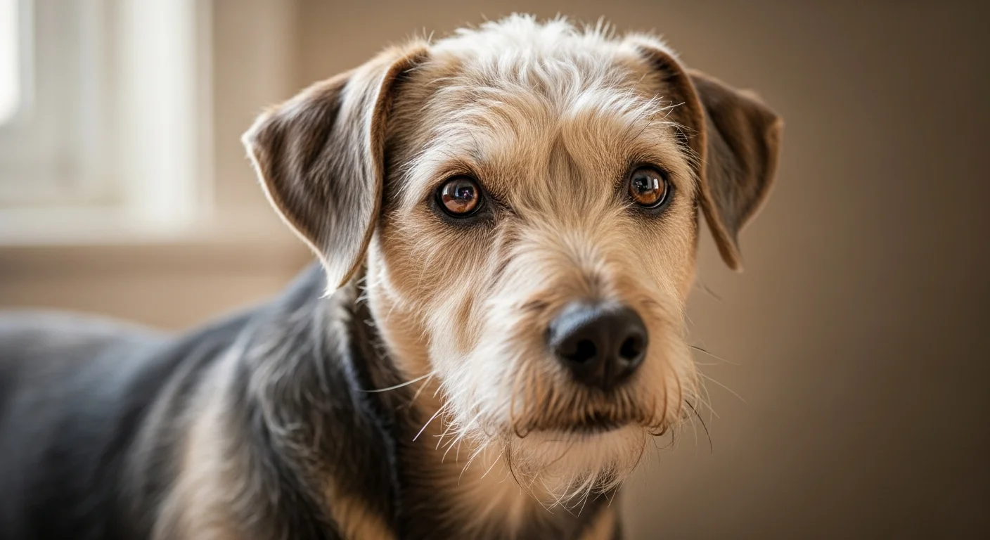Portrait Dandie Dinmont Terrier