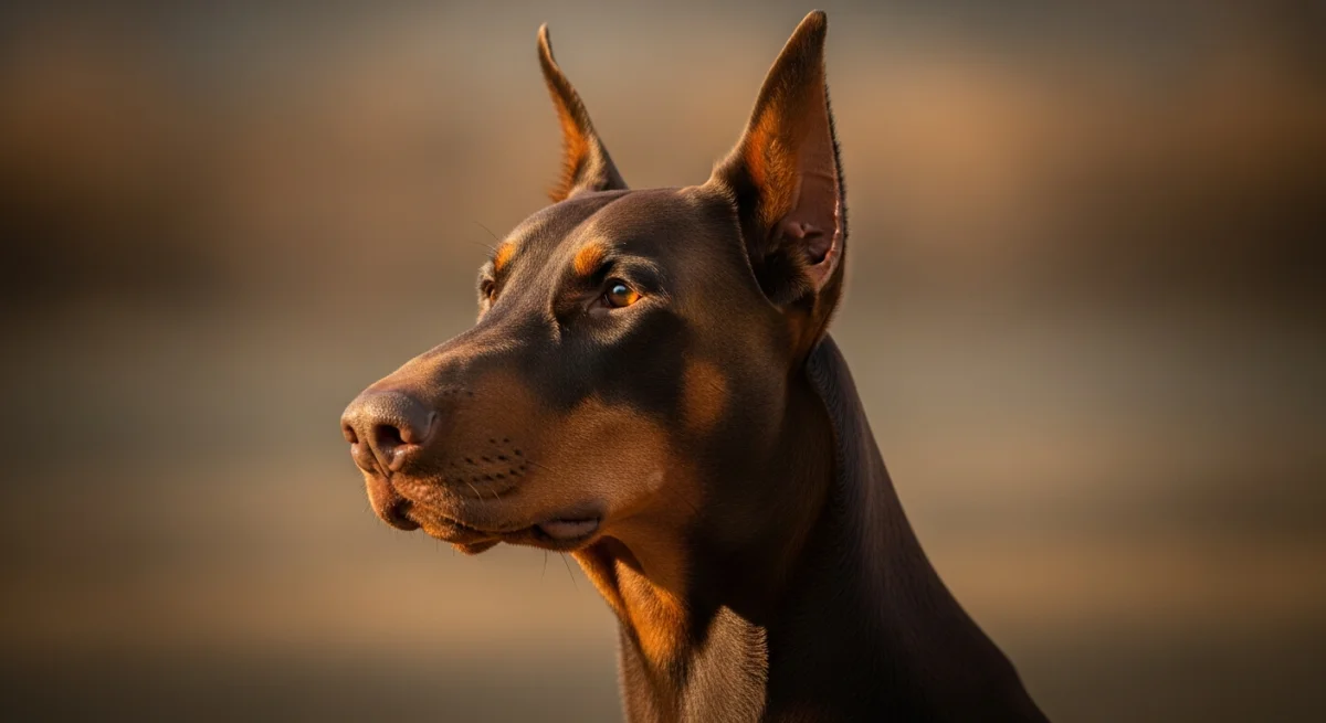 Portrait Dobermann
