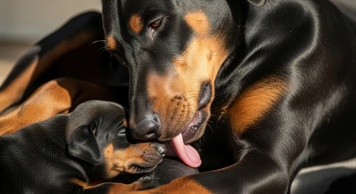Chiot Dobermann