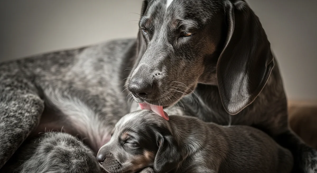 Chiot Épagneul Bleu De Picardie