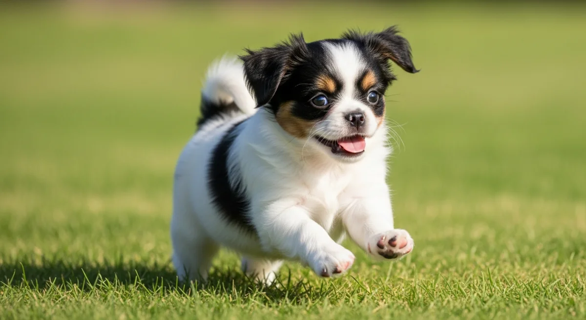 Chiot Épagneul Japonais