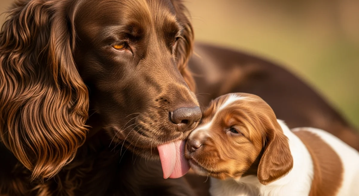 Chiot Field Spaniel