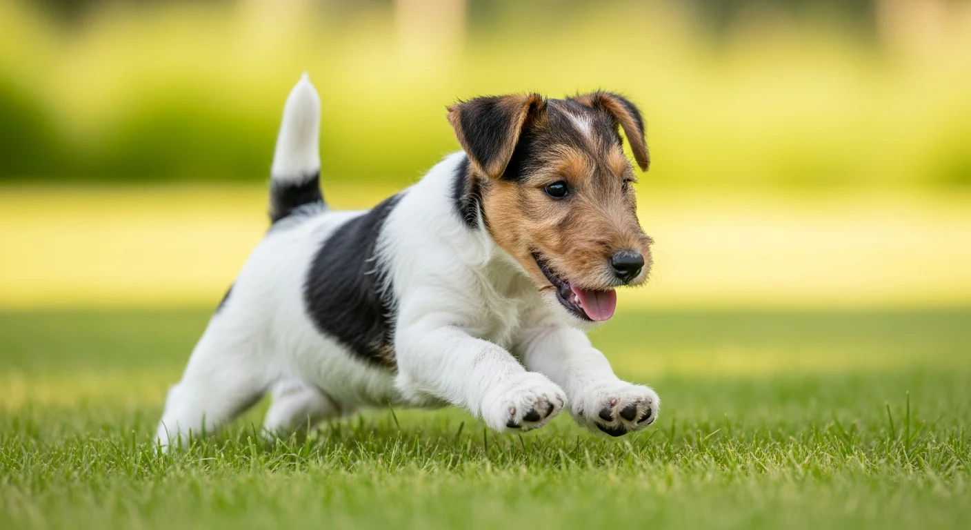 Chiot Fox Terrier À Poil Dur 2