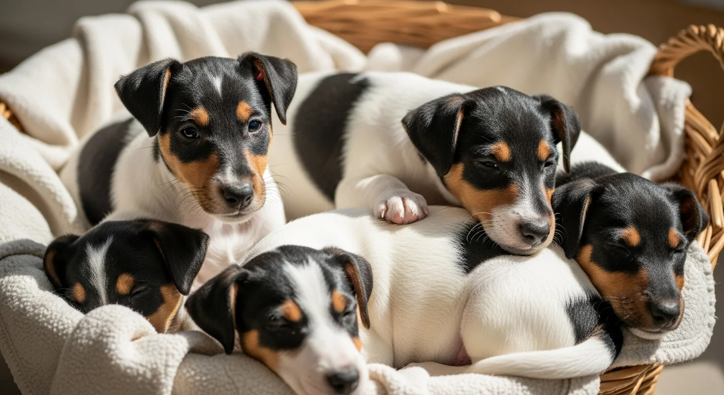 Chiot Fox Terrier À Poil Lisse 3