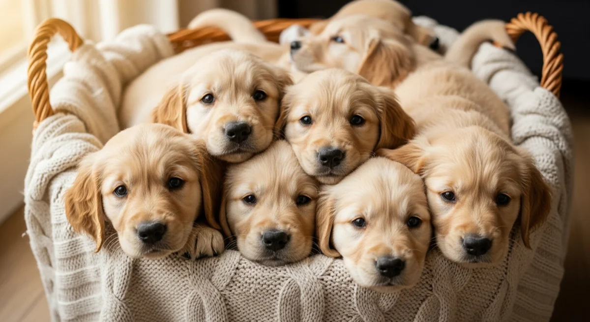 Chiot Golden Retriever