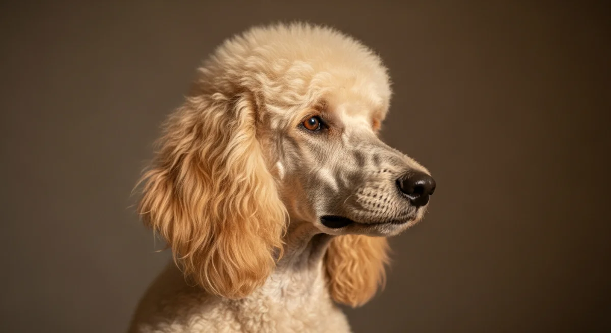Portrait Grand Caniche