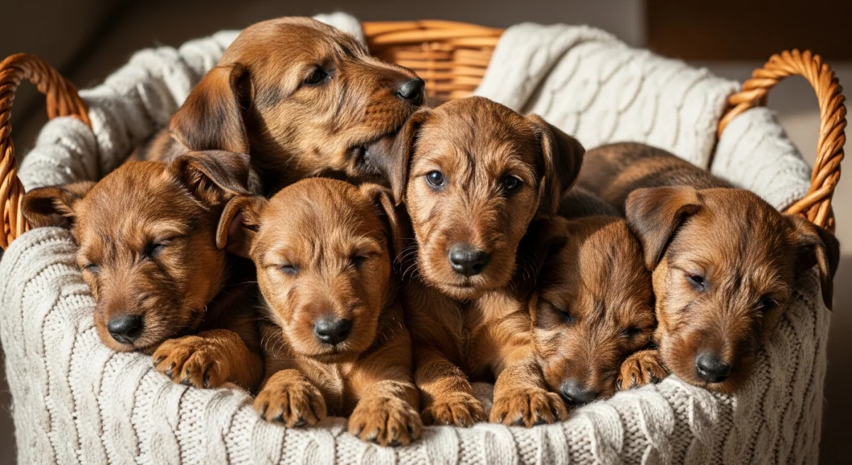 Chiot Irish Terrier 3
