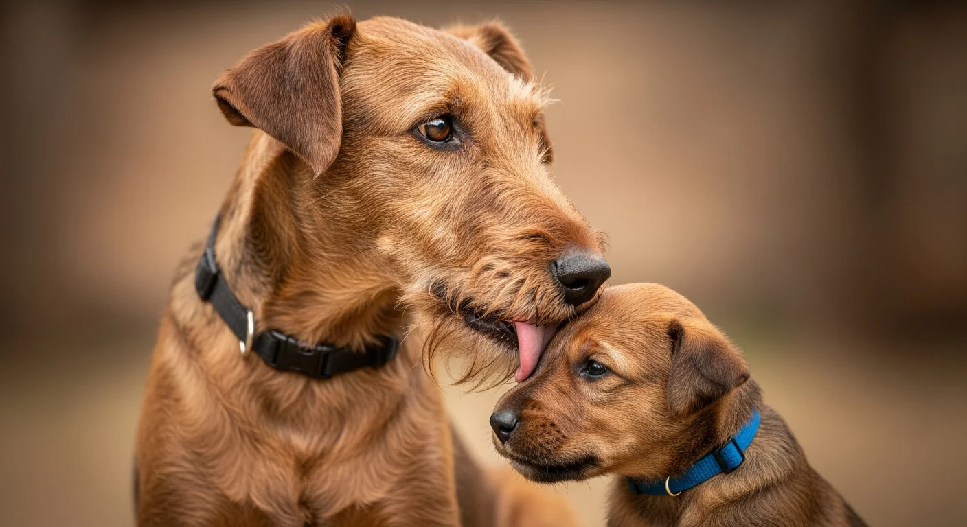 Chiot Irish Terrier