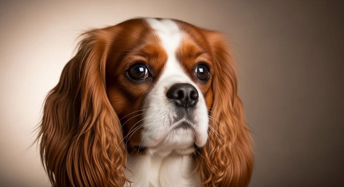 Portrait King Charles Spaniel
