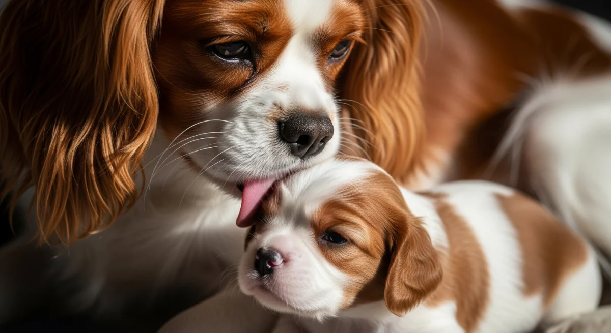 Chiot King Charles Spaniel
