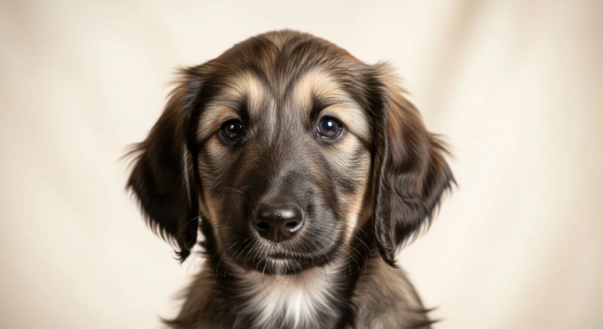 Chiot Lévrier Afghan 1