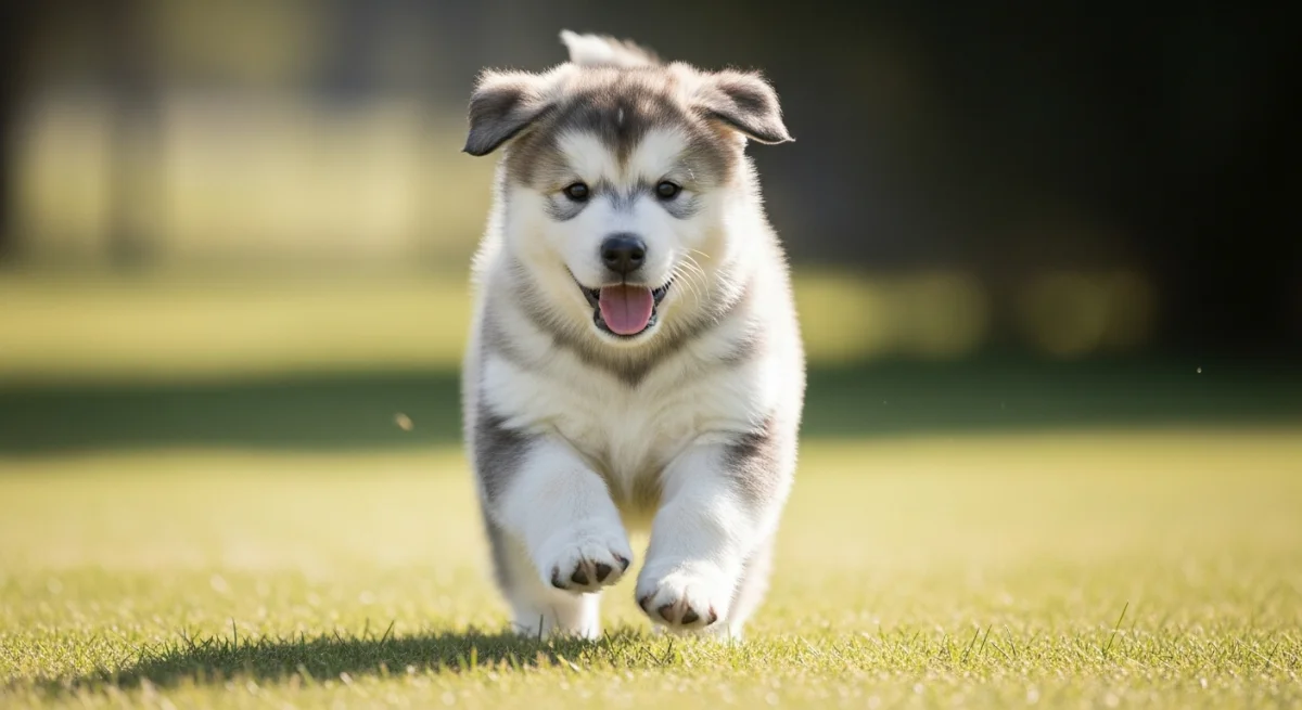 Chiot Malamute de l'Alaska 2