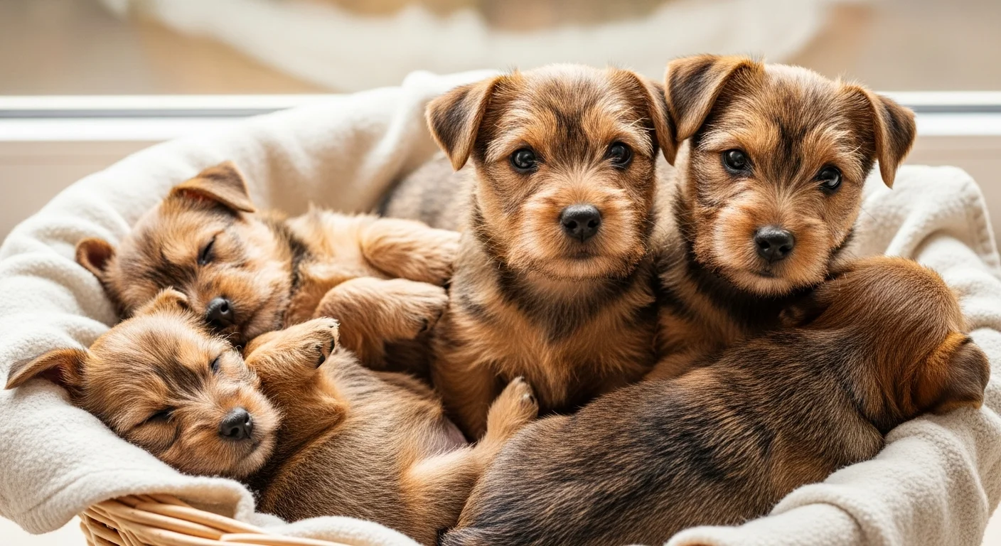 Chiot Norfolk Terrier 3