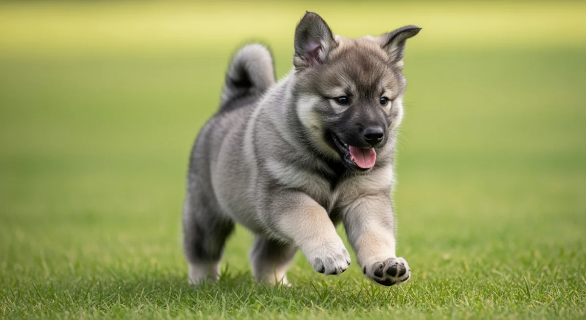 Chiot Norsk Elghund Gris 2