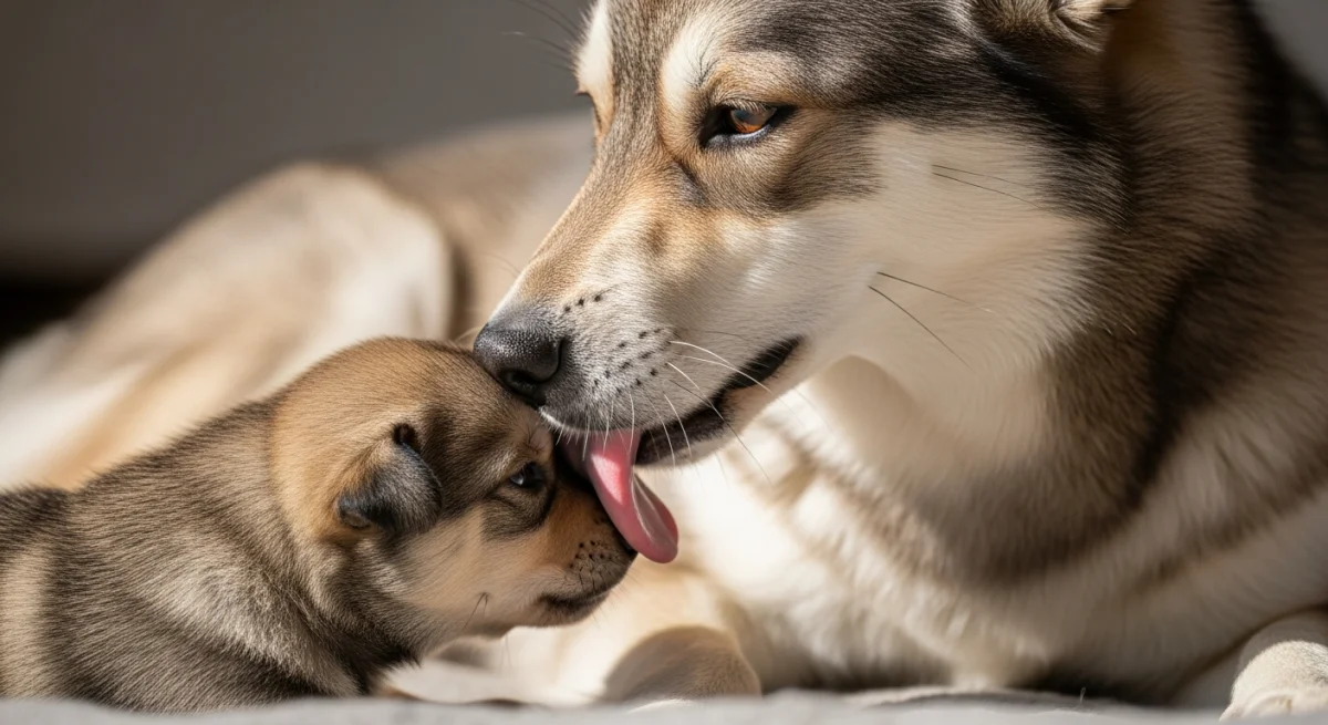 Chiot Norsk Elghund Gris