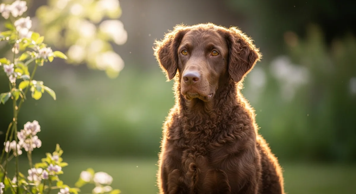 Retriever À Poil Bouclé - tempérament