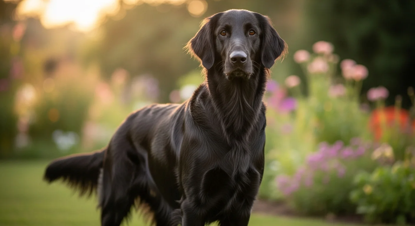 Retriever À Poil Plat - tempérament