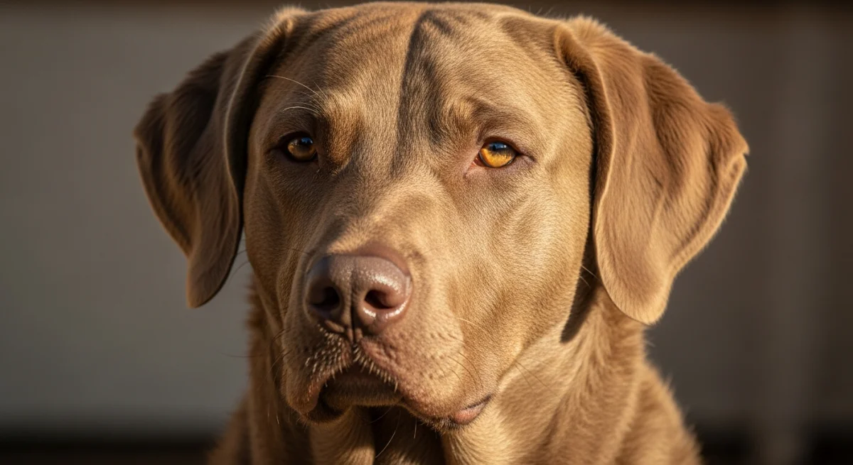 Portrait Retriever De La Baie De Chesapeake