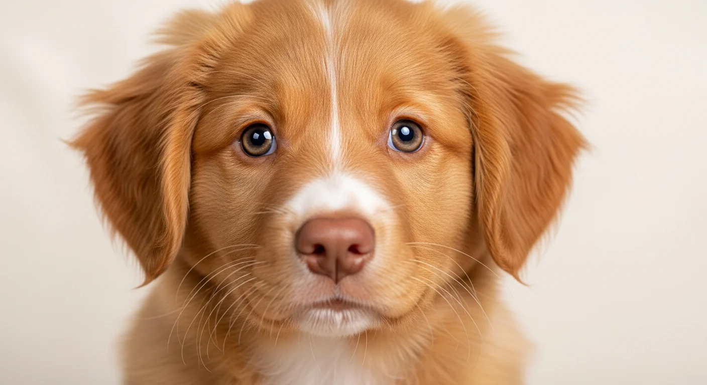 Chiot Retriever De La Nouvelle Écosse 1