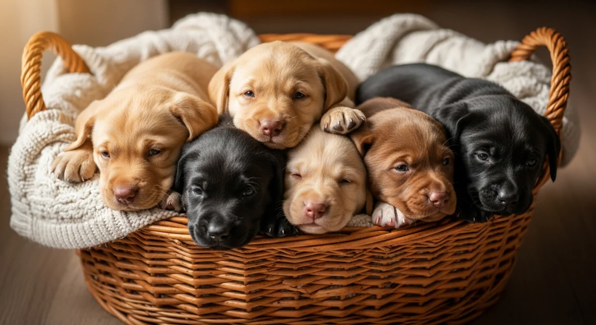 Chiot Retriever Du Labrador 3